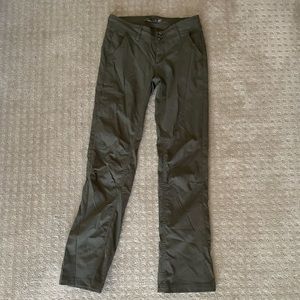 Prana pants olive green